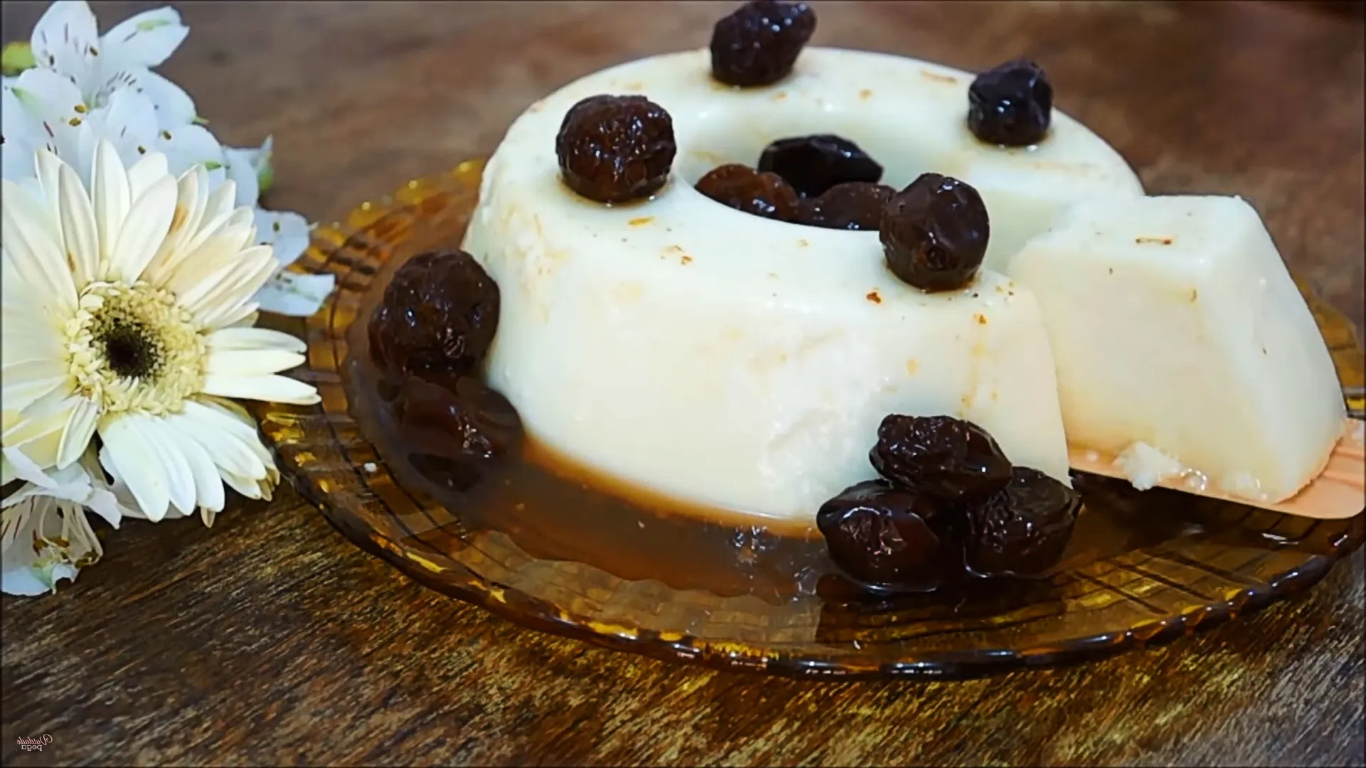 Budino di crema pasticcera bianca