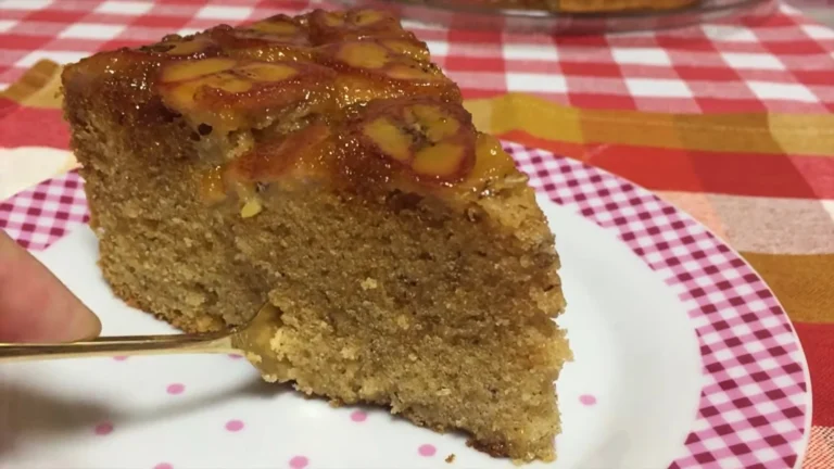 Torta al caramello alla banana