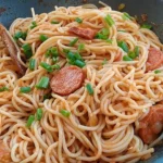 Pasta con peperoni